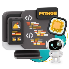 Мой первый сайт с мозгами: Python + AI - КИБЕРшкола программирования для детей, компьютерные курсы для школьников, начинающих и подростков - KIBERone г. Орск