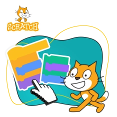 Scratch программирование для детей: Продвинутый уровень – создаём игры, как настоящие разработчики - КИБЕРшкола программирования для детей, компьютерные курсы для школьников, начинающих и подростков - KIBERone г. Орск