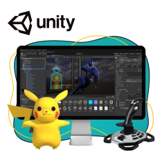Мир игр на Unity 2D на популярном движке + AI-помощники - КИБЕРшкола программирования для детей, компьютерные курсы для школьников, начинающих и подростков - KIBERone г. Орск