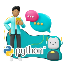 Умный чат-бот на Python на Telegram - КИБЕРшкола программирования для детей, компьютерные курсы для школьников, начинающих и подростков - KIBERone г. Орск